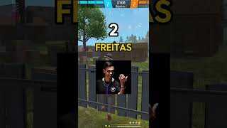 OS 4 MELHORES INFLUENCIADORES DO FREE FIRE dicasdefreefireparainiciantes freefire [upl. by Natanhoj934]