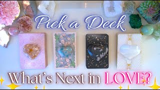 WHAT’S NEXT IN LOVE 🥰💌 Detailed Pick a Card Tarot Reading ✨ [upl. by Araas]