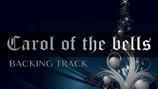 Carol Of The Bells Accompaniment Orchestra Backing Track Kraoke Carolofthebells [upl. by Winson252]