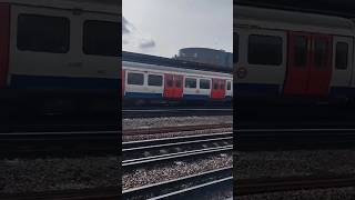 District at Chiswick Park train railway cool viralvideo london shorts fyp underground tfl [upl. by Samalla]