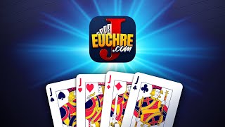 Play Euchre with friends  Euchrecom  Online Euchre [upl. by Dobson]