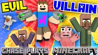 EVIL CHASE plays MINECRAFT Revenge on the Village Destroyer FGTEEV Gameplay [upl. by Rosina]