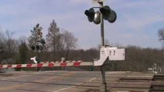 Amtrak 90 at Rock Hill Rd Webster Groves MO [upl. by Giovanni]