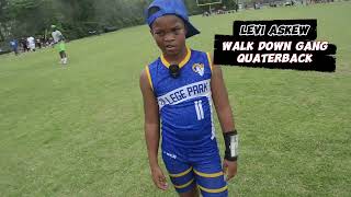 i micd up levi askew walk down gang 10u Quaterback Atl live championship football highlights [upl. by Maude471]