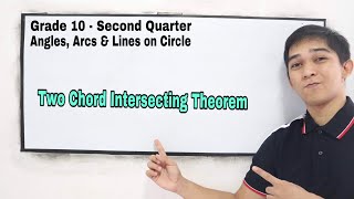 Power Theorem PART 1  Intersecting Segments of Chords  MATHEMATICS 10 [upl. by Yukio]