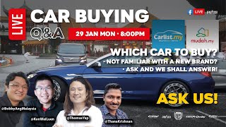 Weekly LIVE Car Buying QampA  Evomalaysiacom 2912024 [upl. by Valentine]