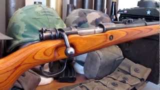 Sporterized milsurp rifle  German K98 mauser [upl. by Geibel]