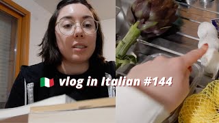 vlog in Italian spesa lavoro libri preferiti del 2020 sub [upl. by Gilly742]