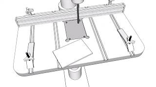 Infinity Tools Plycore Drill Press Table [upl. by Iggem]