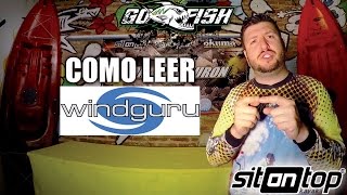 COMO LEER WINDGURU tutorial  pesca en kayak zona tiburon [upl. by Iveel261]