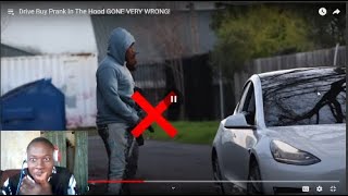 Drive By Prank In The HOOD Gone Wrong [upl. by Eimareg]