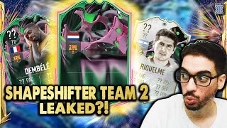 LEAKED SHAPESHIFTER TEAM 2 PLAYERS  FIFA 23 ULTIMATE TEAM [upl. by Suolevram]