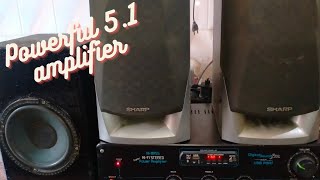 How to make 51 amplifier using stk4191 and Tda2050 on B tech 51 prologic board powerful amplifier [upl. by Natloz425]