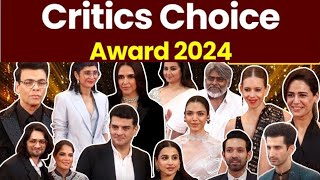 6th Edition of Critics Choice Awards 2024 [upl. by Goldi]