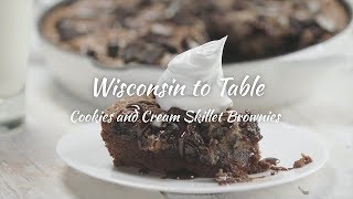 Cookies and Cream Skillet Brownies [upl. by Aisyat]