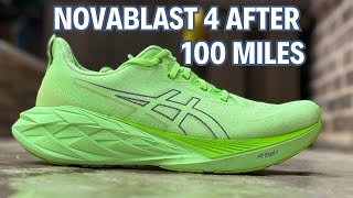 100 Miles Later An InDepth Review of the Asics Novablast 4 [upl. by Leviralc147]