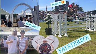 Falsterbo horse show vlogg😍 [upl. by Arrad]