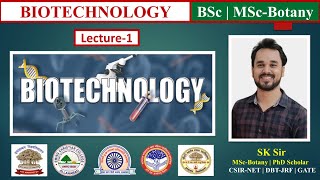 Biotechnology  Lecture1  Tools use in Recombinant DNA Technology  Vector  Restriction Enzyme [upl. by Anivid]