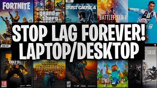 Play Any Game on Low End LaptopDesktop NO LAG Tutorial 2021 100 WORKING EASY [upl. by Litta]