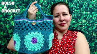 BOLSO DE MANO A CROCHET [upl. by Katerine]