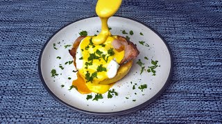 Hollandaise Sauce in 3 Minutes  Easy Hollandaise Sauce Recipe  RECIPE CASTLE [upl. by Ajroj]