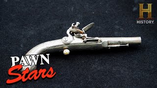 Pawn Stars Do America Revolutionary War Flintlock Gun PACKS a PUNCH Season 2 [upl. by Eninnaej]