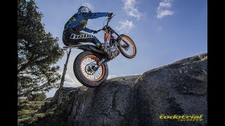 Prueba comparativa Montesa Cota 4RT 2017 260 y Race Replica [upl. by Anerom]