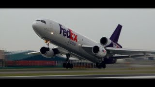 FedEx MD10 Full Takeoff [upl. by Cassandre171]