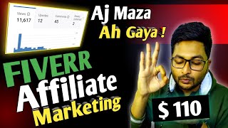 Live Earning 110  Fiverr Affiliate Marketing With Quora  Make Money Online In 2024 [upl. by Adebayo]