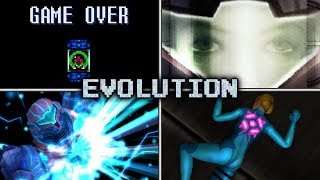 Evolution of Samuss Deaths and Game Over Screens 1986  2016 [upl. by Atterol431]