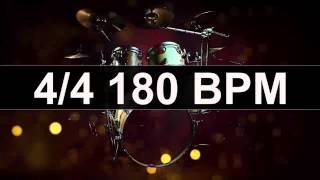 🔴 Drums Metronome 180 BPM [upl. by Sperling]