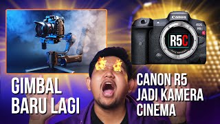 Gimbal Transformer Moza Kamera Canon EOS R5 Versi Sinema  Shutter News [upl. by Leith724]