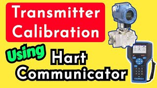 pressure transmitter calibration using hart communicator instrumentation [upl. by Bowyer479]