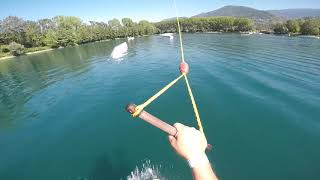 POUR PROGRESSER il FAUT ETRE RÉGULIEREMENT sur lEAU Wakeboard Vlog 1 GoPro 7 à EXO38  LAB TV ⭐️ [upl. by Obrien]