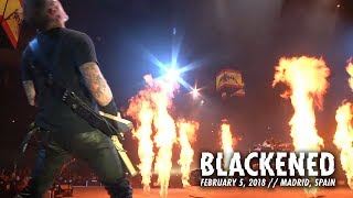 Metallica Blackened Madrid Spain  February 5 2018 [upl. by Ysor762]