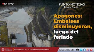 🔴 EnVIVO  Apagones Embalses disminuyeron luego del feriado [upl. by Herbert]