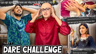 FANS K KEHNY PY TIND KER DE 😱  Zyra Ka Face Reveal 😍  Dare Challenge Part1 😈 [upl. by Nylecoj]