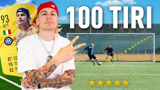 🎯⚽️ 100 TIRI CHALLENGE IL TRE  Quanti Goal Segnerà su 100 tiri [upl. by Blandina]