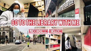 Day in the Life  Going to the Library For the First time Kings College London [upl. by Emya]