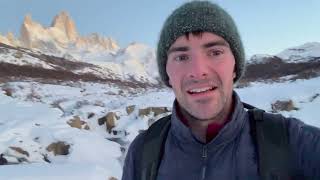 El Chalten and Mount Fitz Roy in the winter [upl. by Ivie]