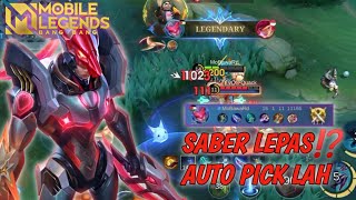 Build Tersakit SABER Roam Patch Terbaru‼️mlbb mobilelegends mlbbcreatorcamp sabergameplay [upl. by Gaston142]