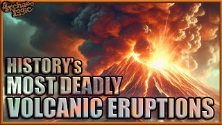 The Deadliest Volcanic Eruptions In Recorded History  Top 5 [upl. by Britte]