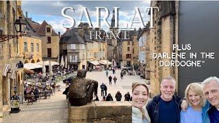 FRANCE TRAVEL VLOG  STUNNING quotSARLATquot PLUS A FUN VISIT TO THE HOME OF quotDARLENE IN THE DORDOGNEquot [upl. by Aipotu]