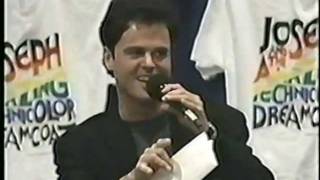 Donny Osmond  Celebrity Sport Club Pt 1 [upl. by Aicatsue]