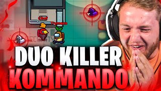 🤯😨INSANER DOUBLE KILL in AMONG US als IMPOSTER mit CHEF  TRYMACS TROVATO SCHLÄGT ZU [upl. by Anthe]