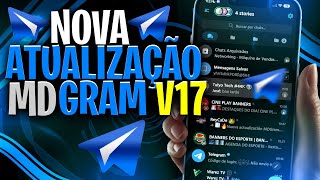 NOVO MDGRAM MOD V17 MELHOR ATUALIZAÇÃO COM COMANDOS OCULTOS 💙 2023 [upl. by Laen]