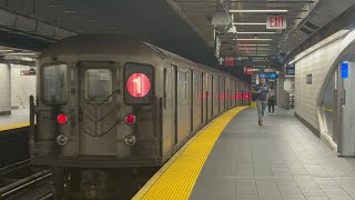 R62A 1 Trains at WTCCortlandt Street [upl. by Eimar389]