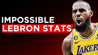 LeBron James Stats You Have To See To Believe [upl. by Gish]