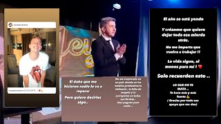 EL REPUDIO DE LUCAS BENVENUTO EN REDES DESPUÉS QUE JEY MAMMÓN VOLVIÓ AL TEATRO TRAS SU DENUNCIA [upl. by Radnaxela]