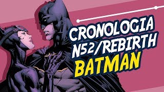 CRONOLOGIA DEFINITIVA DO BATMAN NOVOS 52  REBIRTH [upl. by Odlaumor612]